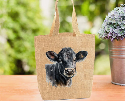 Welsh Black Cattle Tote Bag