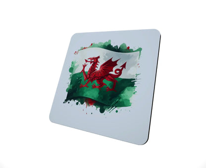 Welsh Dragon Flag coaster